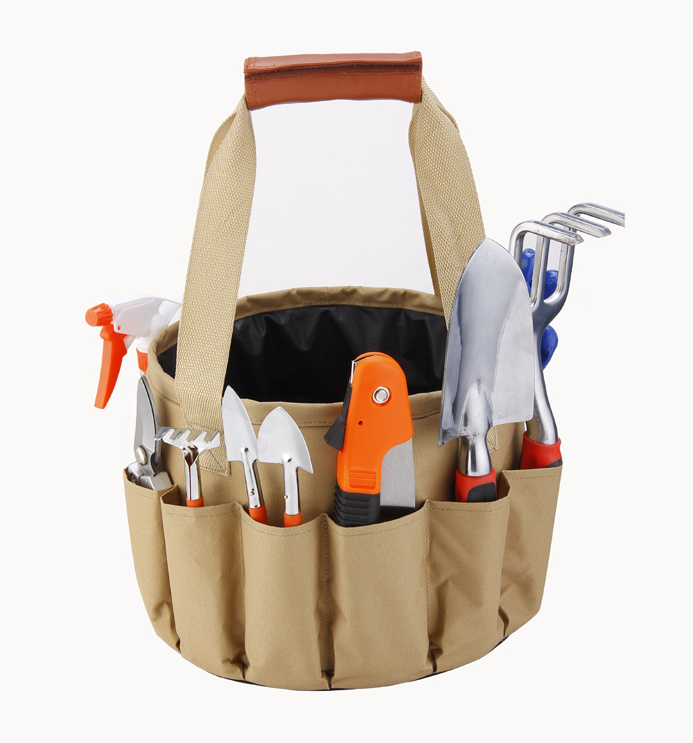 Garden Tool Set with Carrying Bag – 10-piece Set for Garden Care