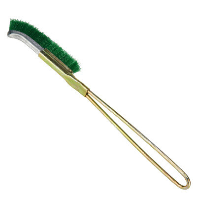 Nylon brush for bonsai trunk area cleaning – garden care tool