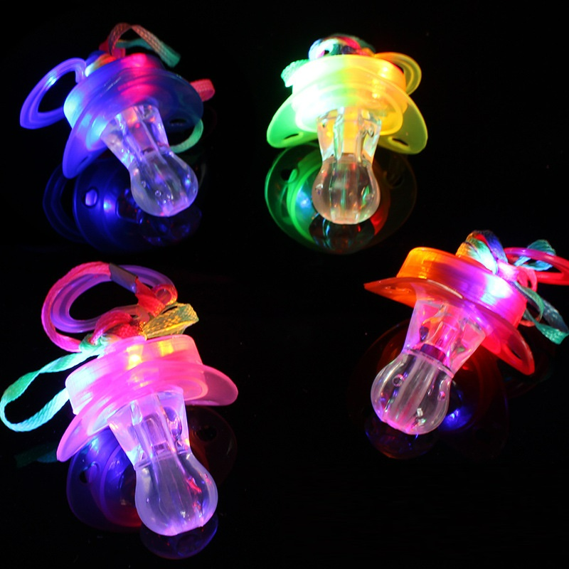 LED Pacifier with Light – Glowing Party Pacifier for Children
