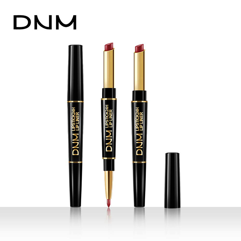 Lip liner and lip stick 2 in 1