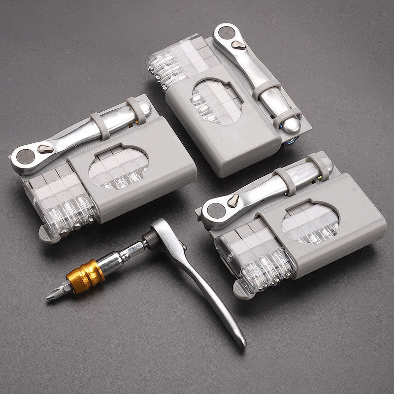 Mini screwdriver combination set positive and negative