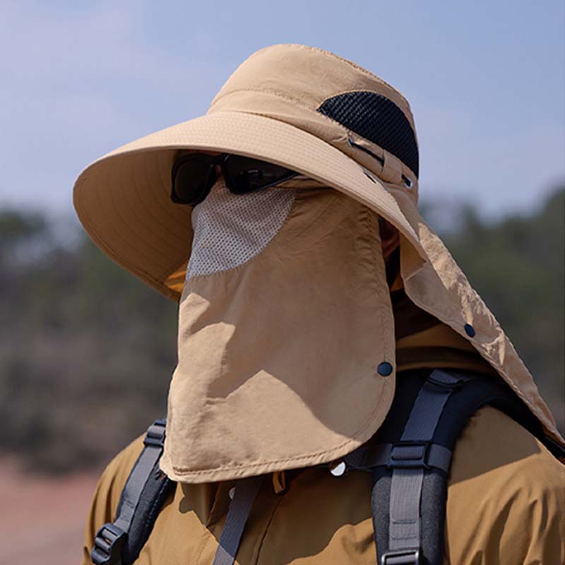 All-round protective fishing hat for outdoors