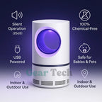 UV Light Insect Trap - Indoor/Outdoor Mosquito & Fly Killer for Effective Pest Control Solutions
