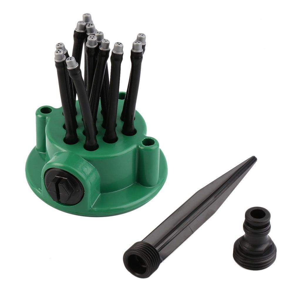 12-in-1 Garden Irrigation System – Adjustable Sprinkler with 360-Degree Irrigation