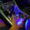 Solar Powered LED Car Cup Holder Lights (2-Pack)