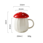 Creative Ceramic Mushroom Mug