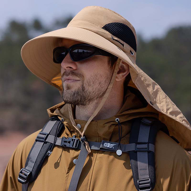 All-round protective fishing hat for outdoors