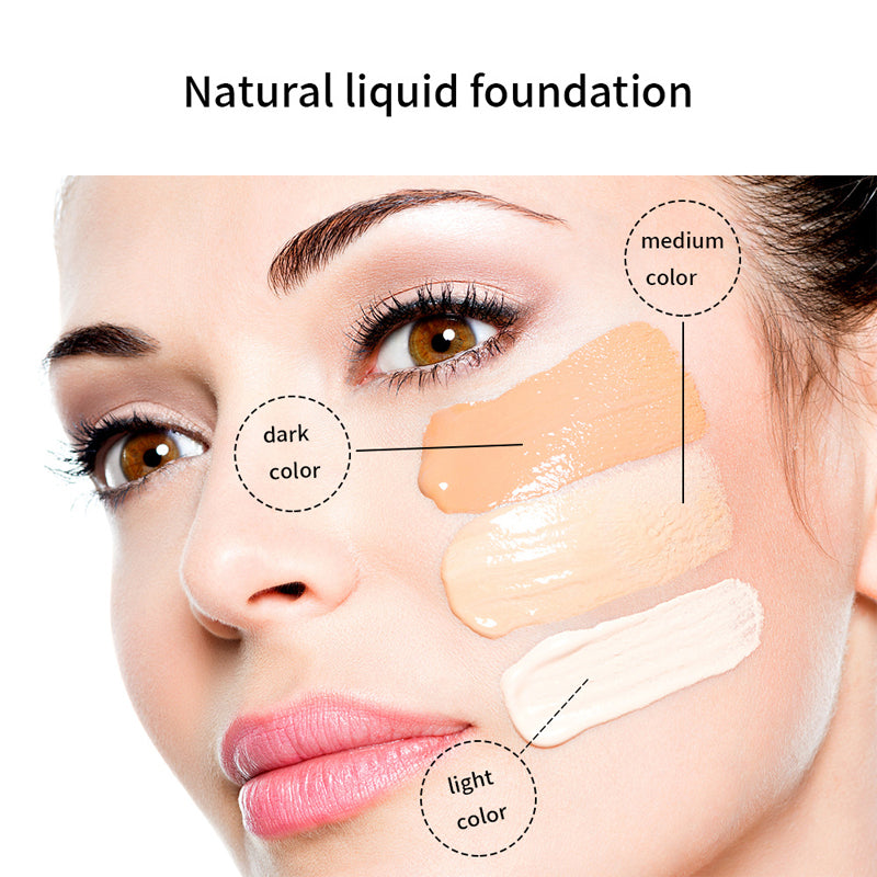 Soft matte liquid foundation