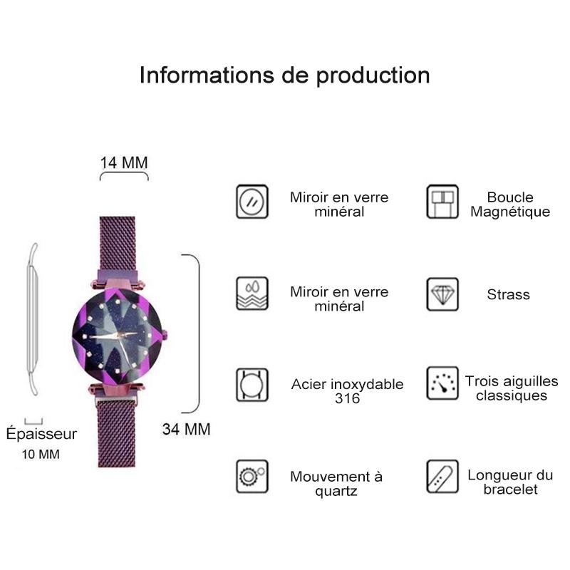 EtoiléE Waterproof Wristwatch