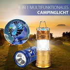 6 in 1 multifunctional camping light
