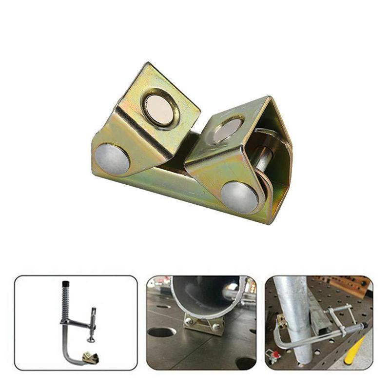 Adjustable V Magnetic Support for Welding (2 pieces)