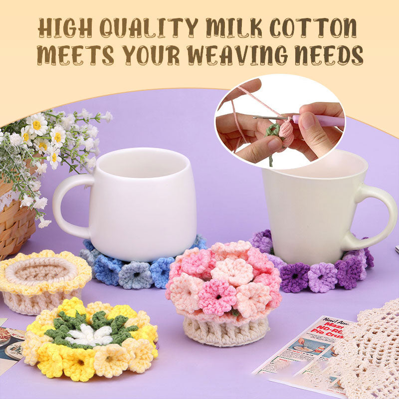 Bloom - Creative DIY coasters for color and style in your home!