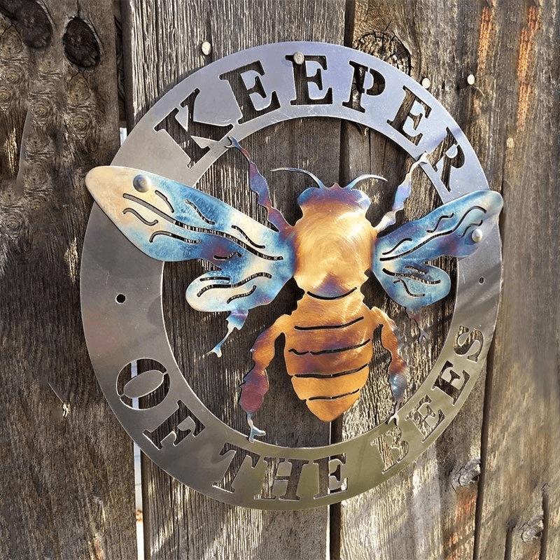 Guardian of the Bees Metal Art
