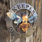 Guardian of the Bees Metal Art
