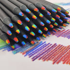 Fun Rainbow Gradient Colored Pencil