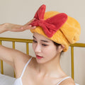 Super absorbent hair towel for wet hair