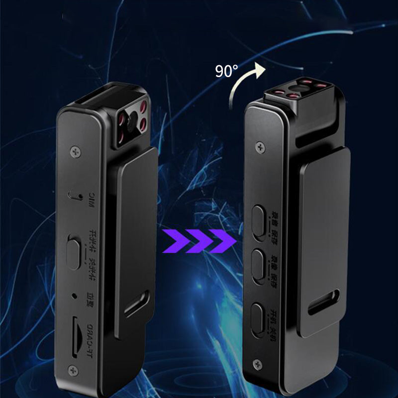 HD Camera with Magnetic Back Clip