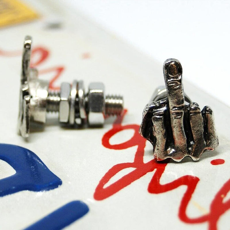 Funny Metal Finger Bolts (4 pieces)