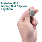 Portable Mini Foldable Nail Clipper Keychain