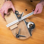 Multifunctional combination of movable angle cutter set