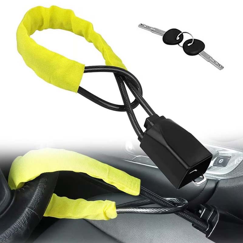 Unbeatable Steering Wheel Lock - Highest Theft Protection