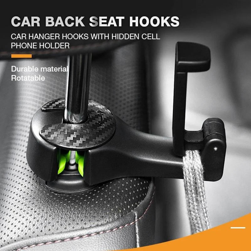 Headrest holder car strap