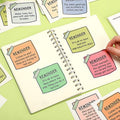 Mental Health Sticky Notes Stickers (24 pieces)