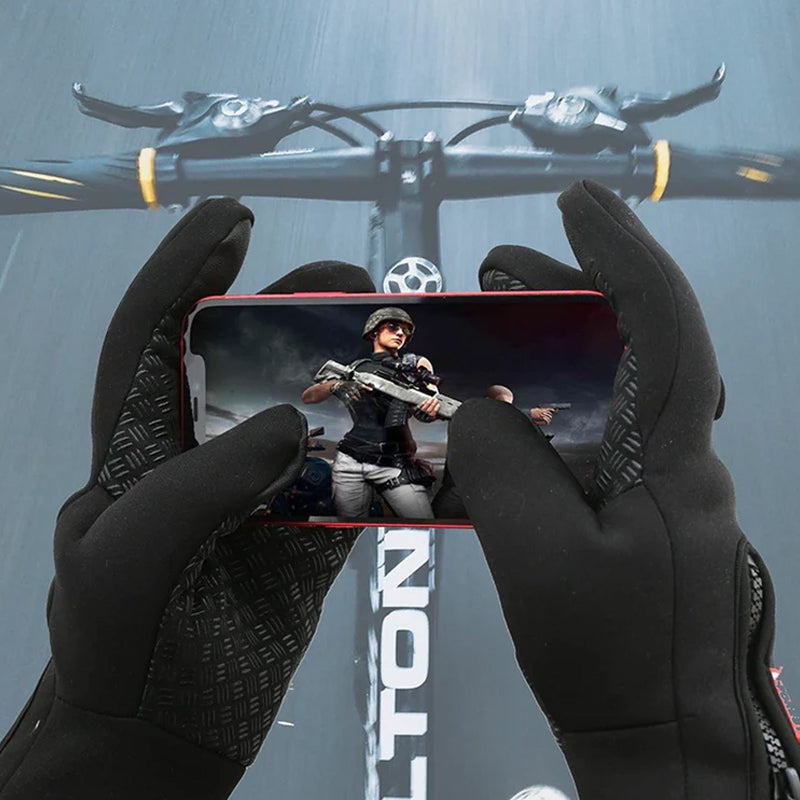 Water-repellent thermal gloves