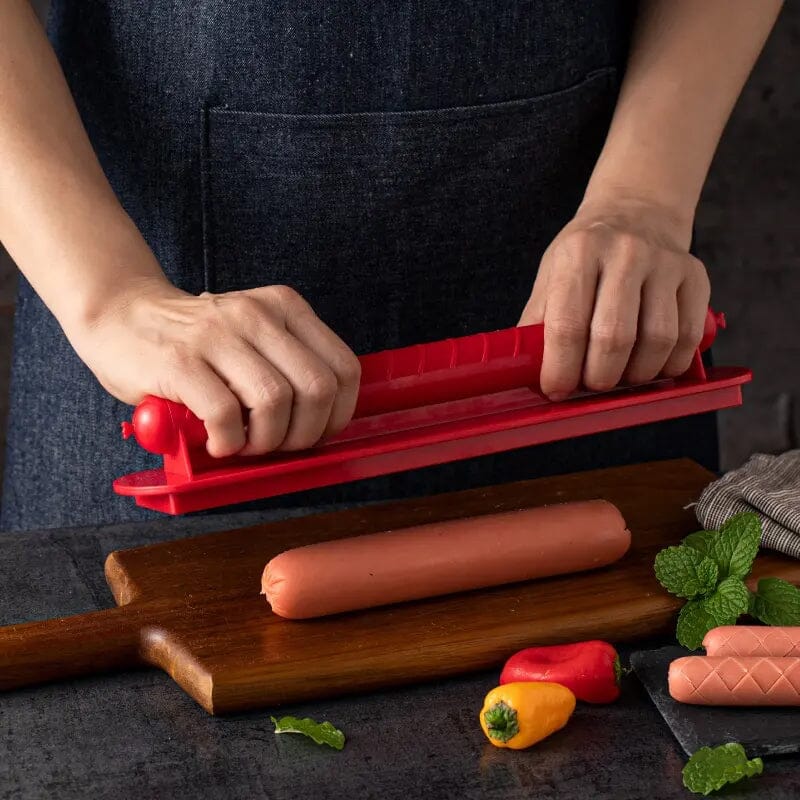 Perfect Criss-Cross Slots Hotdogs Cutter