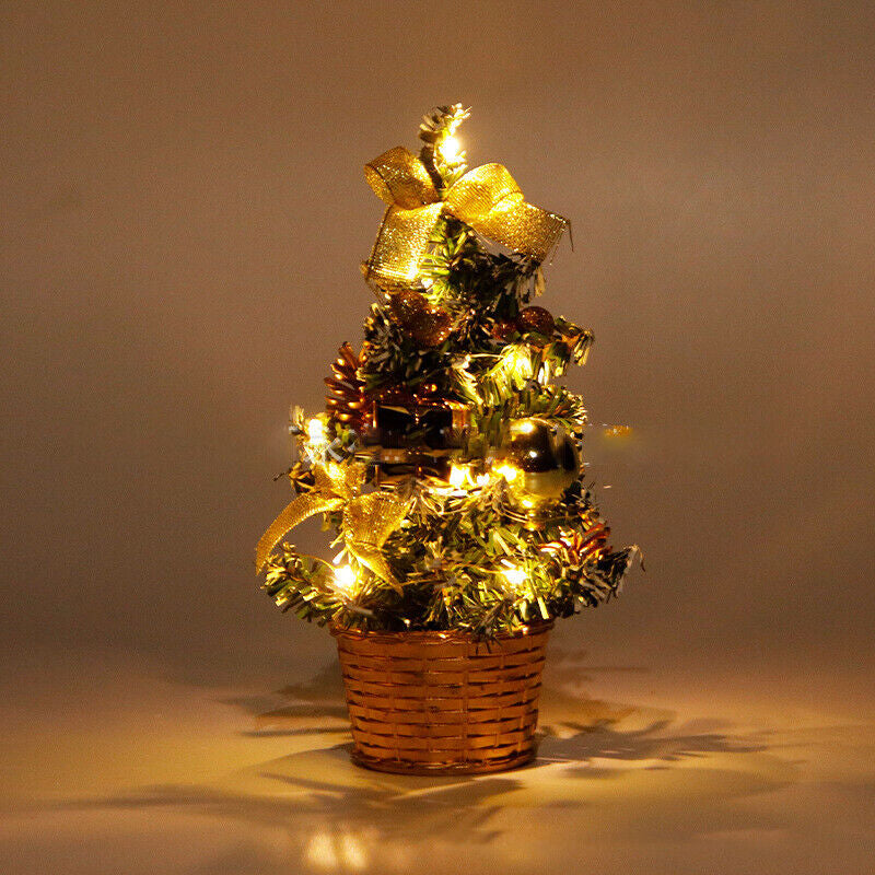 Mini Desktop Christmas Tree Decorations