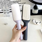 Self-cleaning anti-static massage comb
