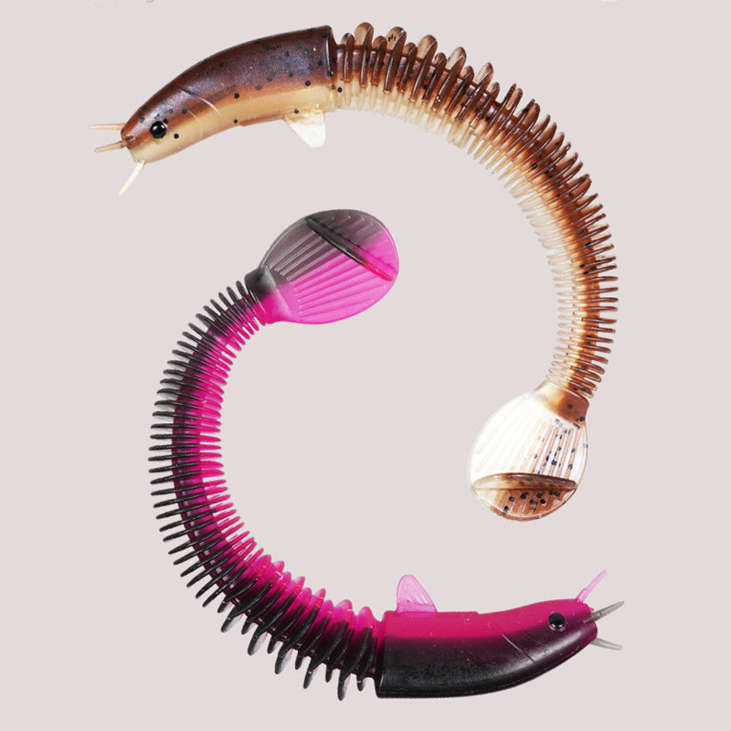 New Design Angler Dragon Hole Bait 46 Sections Soft Bait
