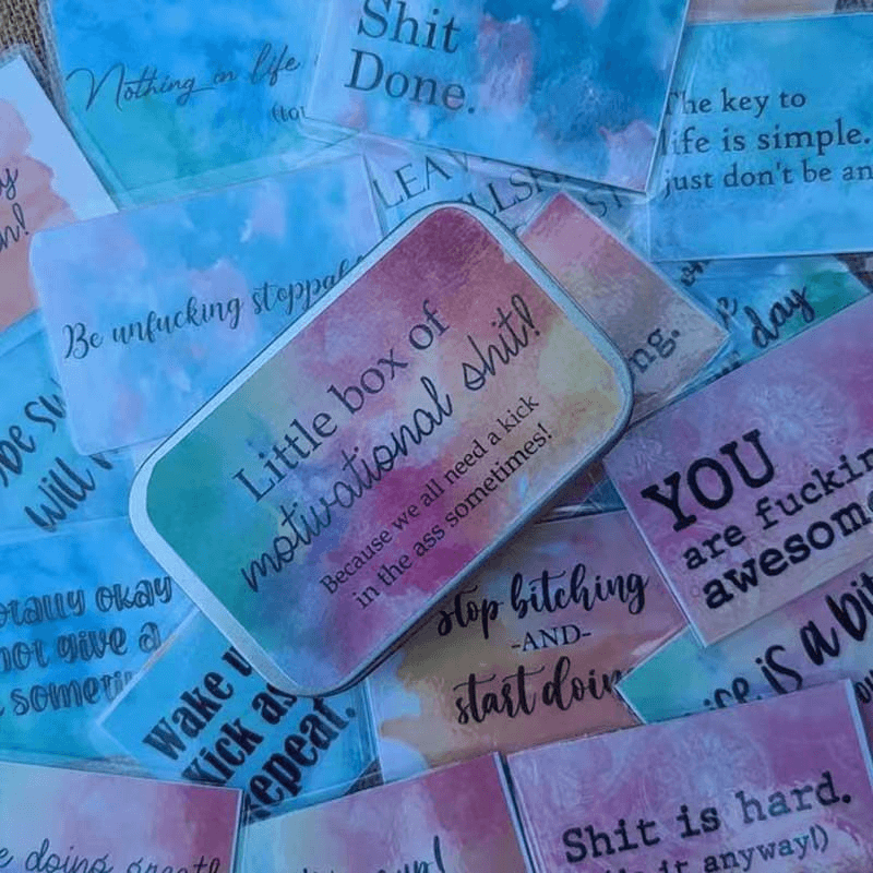 Funny Motivation Card Gift (Set of 20 pieces)