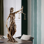 Decoration statue of the goddess of justice