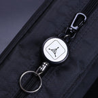 Retractable keychain with high load capacity