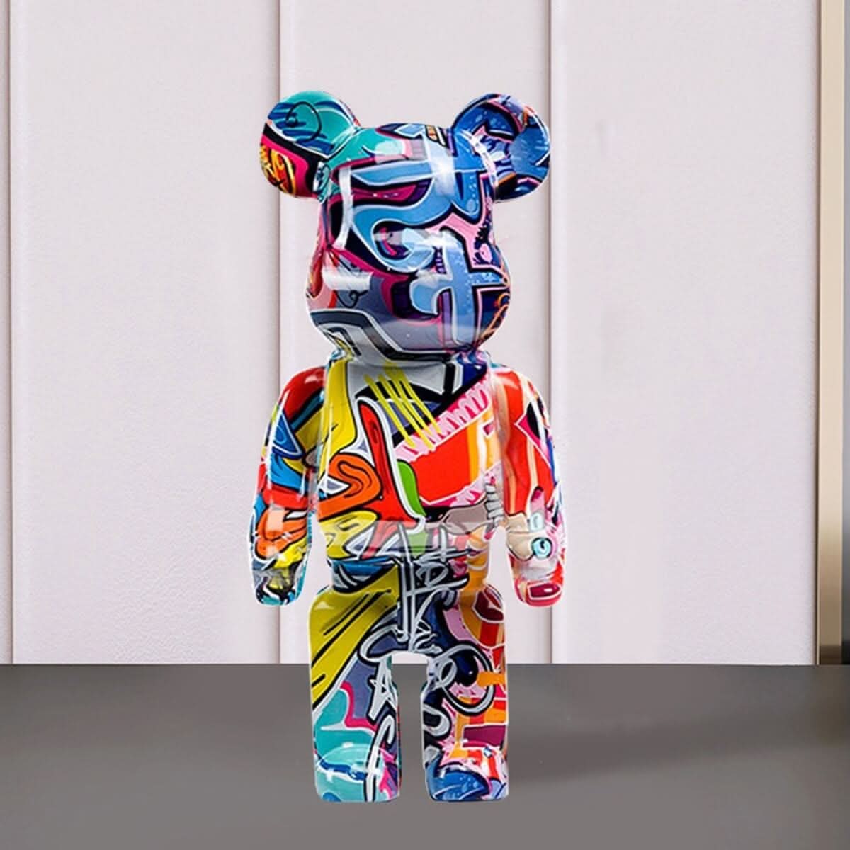 Bear Street Art Resin Decor Figure