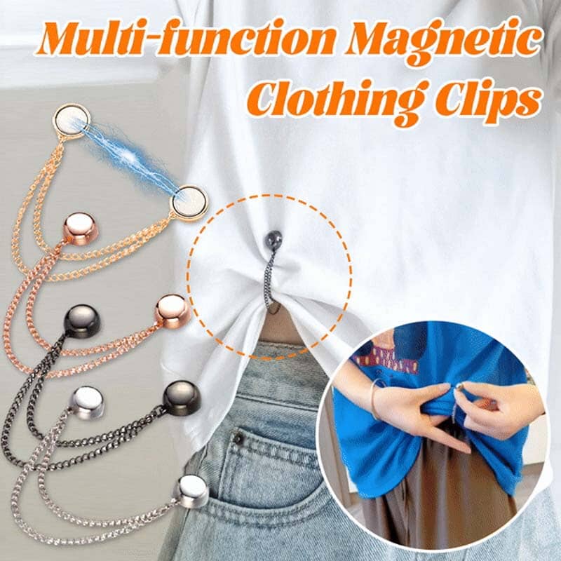 Multifunctional Magnetic Dress Clips