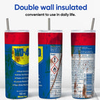 Dirty Pattern Thermal Cup