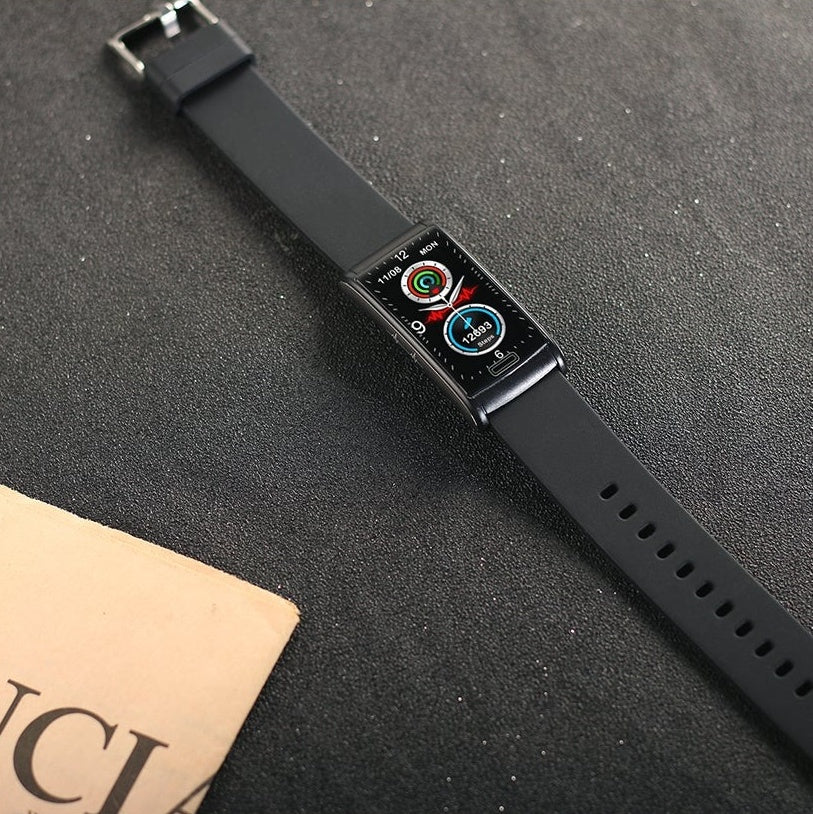 Smart Bracelet 3-Channel EKG Blood Pressure Blood Oxygen Blood Sugar Sleep Detection