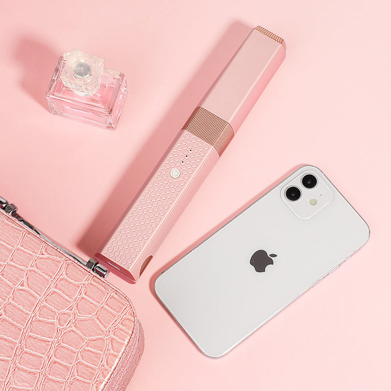 Portable cordless straightener with USB charging