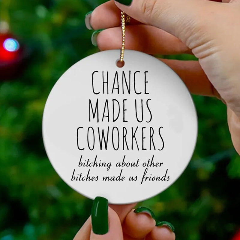 Funny Christmas tree ornament gift