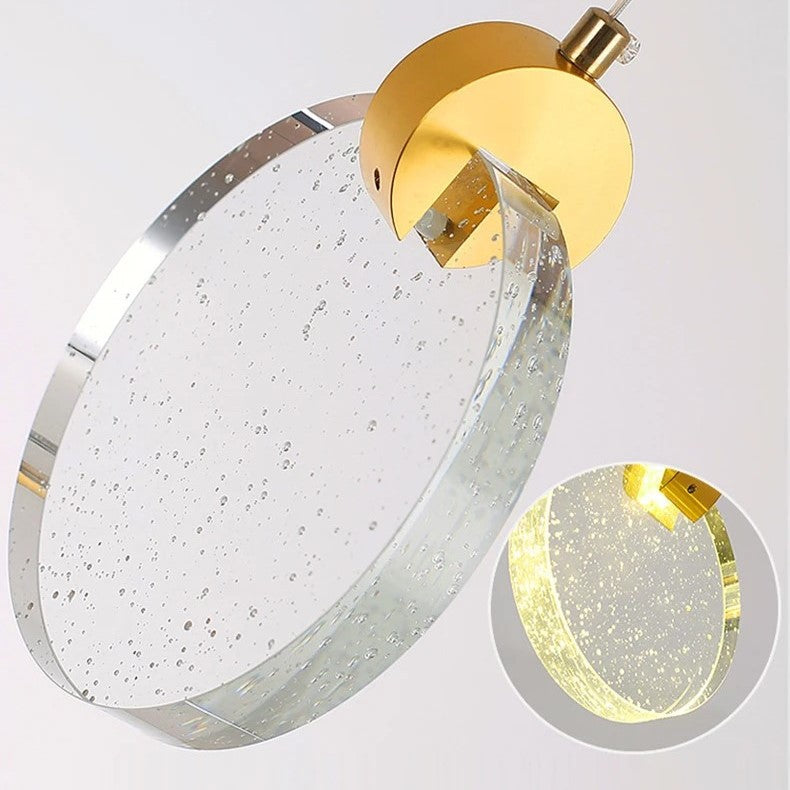 RayonsD’Or – Glass Ceiling Lamp for Elegant Atmosphere