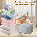 Extremely space-saving, self-compression Organizer