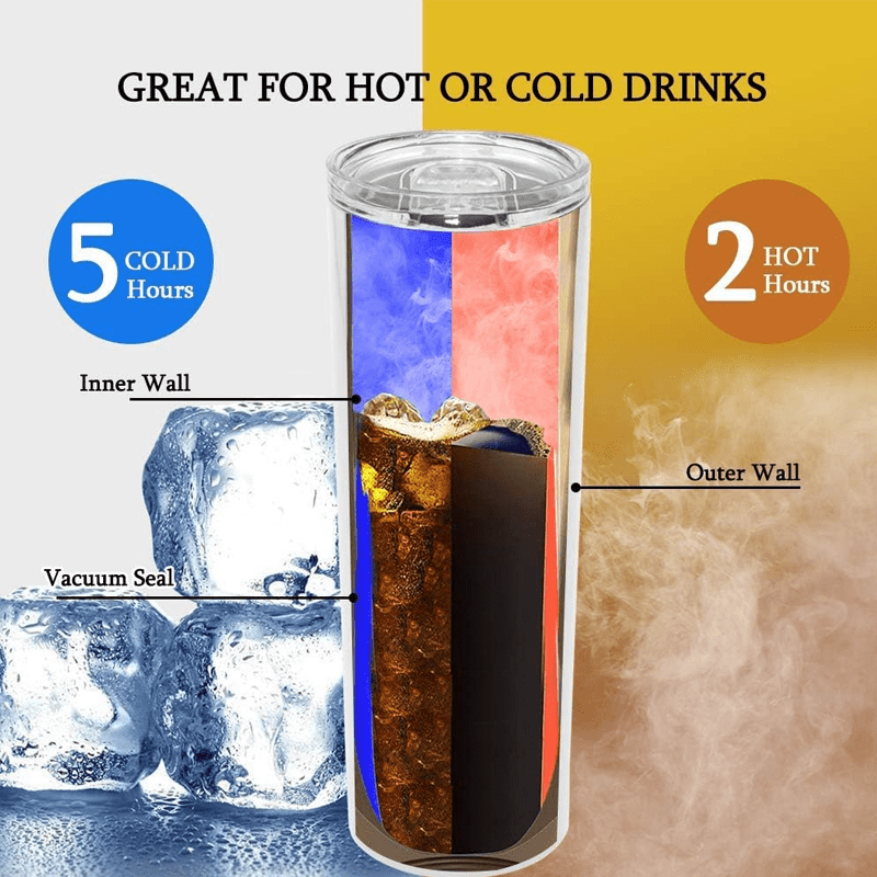 Dirty Pattern Thermal Cup