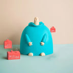 Small Blue Middle Finger Ornament