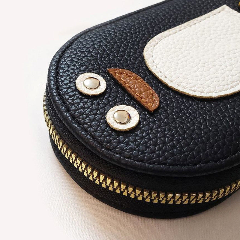 Cute Penguins PU Credit Card Coin Purse