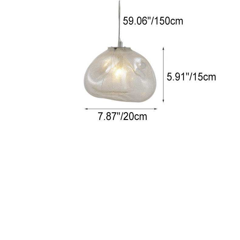 CloudNova Glass Pendant Light | Modern Design | Unique Cloud Look | Ambient Lighting