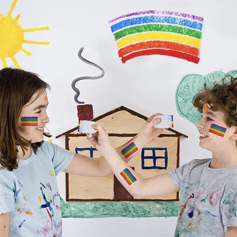 Rainbow Face and Body Paint