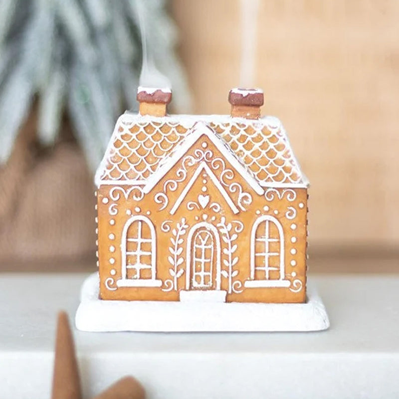 Gingerbread House Incense Holder