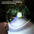 Rechargeable LED Flashlight with 750-Lumen Output and 200 m Range